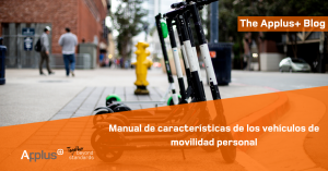 Manual vehículos de movilidad personal